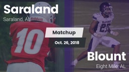 Matchup: Saraland  vs. Blount  2018