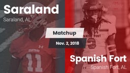 Matchup: Saraland  vs. Spanish Fort  2018