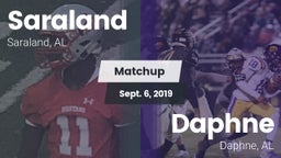 Matchup: Saraland  vs. Daphne  2019