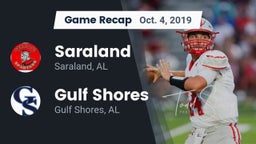 Recap: Saraland  vs. Gulf Shores  2019