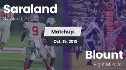 Matchup: Saraland  vs. Blount  2019