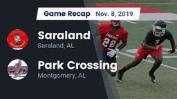 Recap: Saraland  vs. Park Crossing  2019