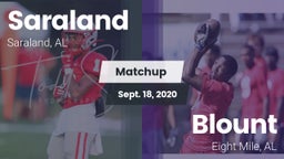 Matchup: Saraland  vs. Blount  2020