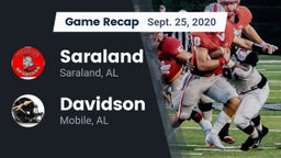Recap: Saraland  vs. Davidson  2020
