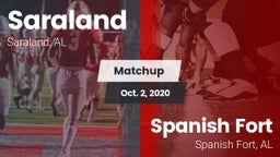 Matchup: Saraland  vs. Spanish Fort  2020