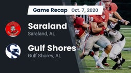 Recap: Saraland  vs. Gulf Shores  2020