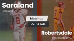 Matchup: Saraland  vs. Robertsdale  2020
