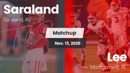 Matchup: Saraland  vs. Lee  2020