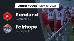 Recap: Saraland  vs. Fairhope  2021