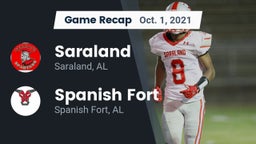Recap: Saraland  vs. Spanish Fort  2021