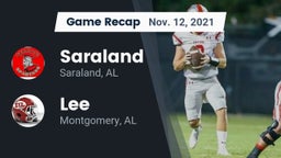 Recap: Saraland  vs. Lee  2021