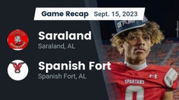 Recap: Saraland  vs. Spanish Fort  2023