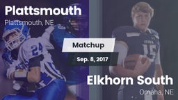 Matchup: Plattsmouth High vs. Elkhorn South  2017