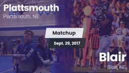 Matchup: Plattsmouth High vs. Blair  2017