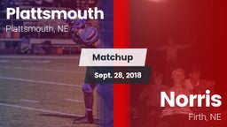 Matchup: Plattsmouth High vs. Norris 2018