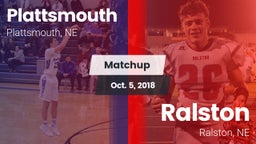 Matchup: Plattsmouth High vs. Ralston  2018