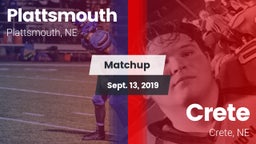 Matchup: Plattsmouth High vs. Crete  2019