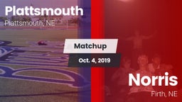 Matchup: Plattsmouth High vs. Norris  2019