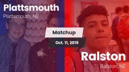 Matchup: Plattsmouth High vs. Ralston  2019