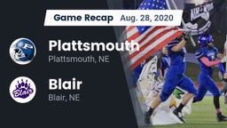 Recap: Plattsmouth  vs. Blair  2020