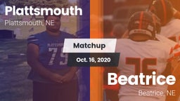Matchup: Plattsmouth High vs. Beatrice  2020