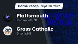 Recap: Plattsmouth  vs. Gross Catholic  2022