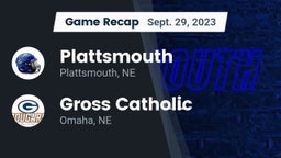 Recap: Plattsmouth  vs. Gross Catholic  2023