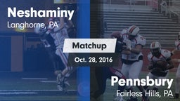 Matchup: Neshaminy High vs. Pennsbury  2016