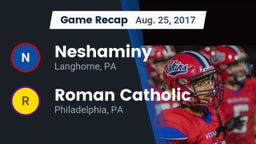 Recap: Neshaminy  vs. Roman Catholic  2017