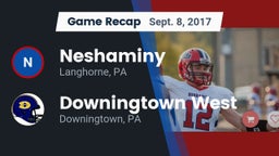 Recap: Neshaminy  vs. Downingtown West  2017