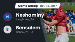 Recap: Neshaminy  vs. Bensalem  2017
