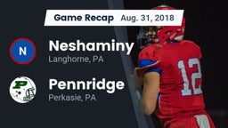 Recap: Neshaminy  vs. Pennridge  2018