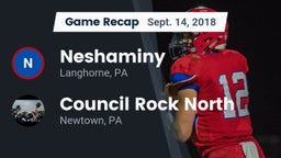 Recap: Neshaminy  vs. Council Rock North  2018