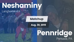 Matchup: Neshaminy High vs. Pennridge  2019