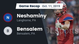 Recap: Neshaminy  vs. Bensalem  2019