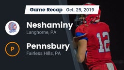 Recap: Neshaminy  vs. Pennsbury  2019