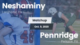 Matchup: Neshaminy High vs. Pennridge  2020