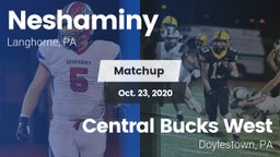 Matchup: Neshaminy High vs. Central Bucks West  2020