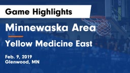 Minnewaska Area  vs Yellow Medicine East  Game Highlights - Feb. 9, 2019