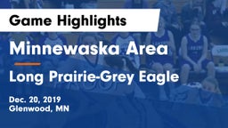 Minnewaska Area  vs Long Prairie-Grey Eagle  Game Highlights - Dec. 20, 2019