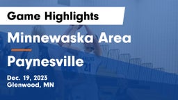 Minnewaska Area  vs Paynesville  Game Highlights - Dec. 19, 2023