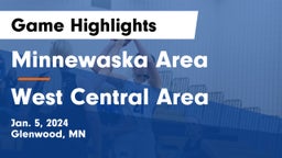 Minnewaska Area  vs West Central Area Game Highlights - Jan. 5, 2024