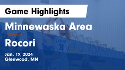 Minnewaska Area  vs Rocori  Game Highlights - Jan. 19, 2024