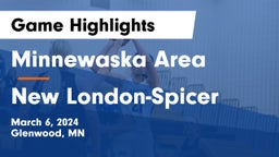 Minnewaska Area  vs New London-Spicer  Game Highlights - March 6, 2024