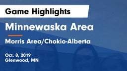 Minnewaska Area  vs Morris Area/Chokio-Alberta Game Highlights - Oct. 8, 2019