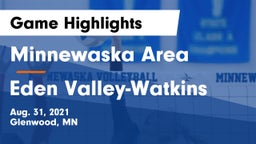 Minnewaska Area  vs Eden Valley-Watkins  Game Highlights - Aug. 31, 2021
