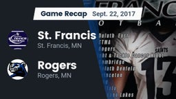 Recap: St. Francis  vs. Rogers  2017