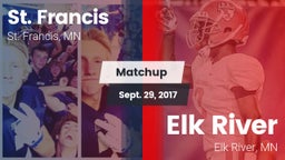 Matchup: St. Francis High vs. Elk River  2017