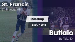 Matchup: St. Francis High vs. Buffalo  2018