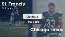 Matchup: St. Francis High vs. Chisago Lakes  2018